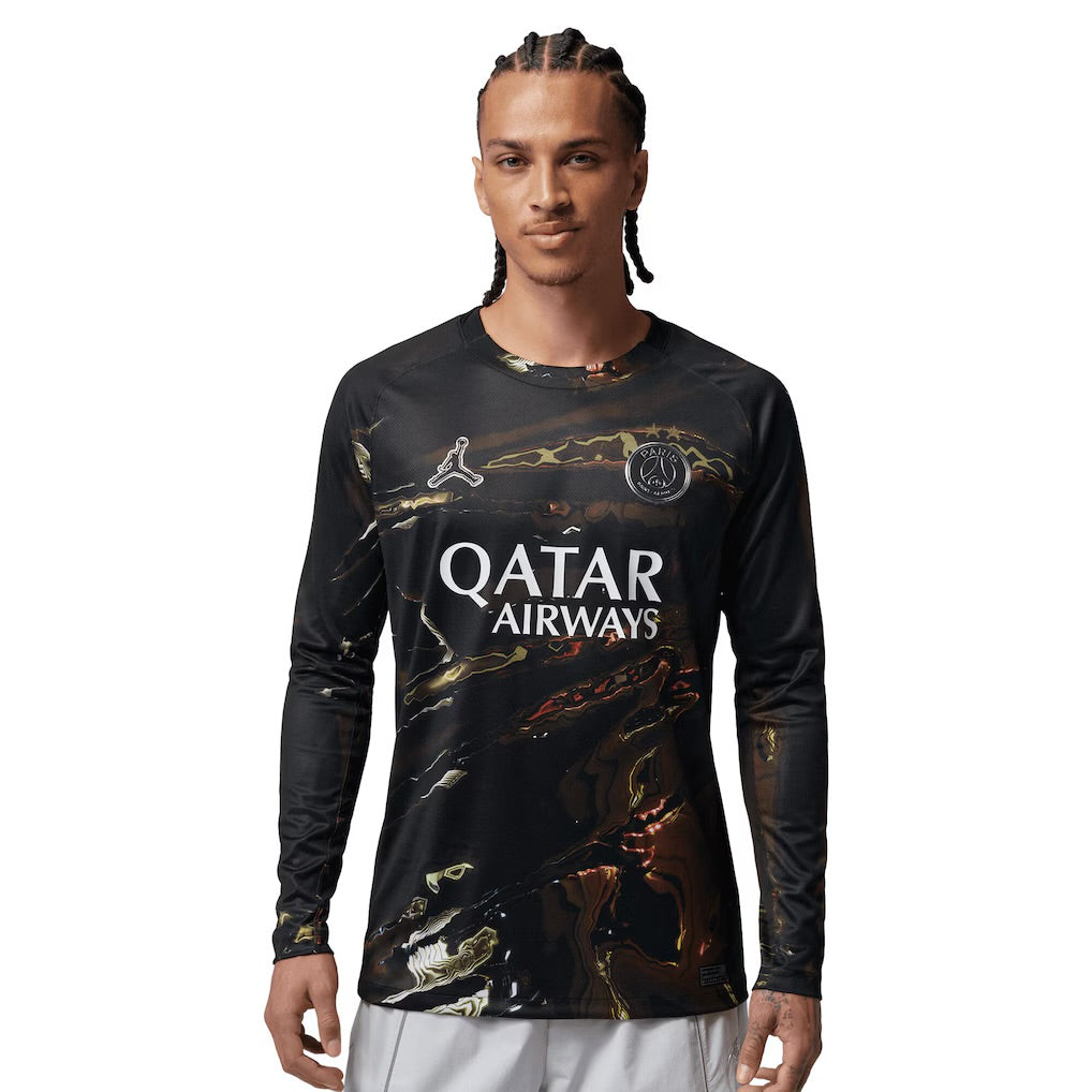 Maillot manches longues PSG  Night Edition Match Dri-FIT ADV 25/26 - Flocage Champions of Europe - 26