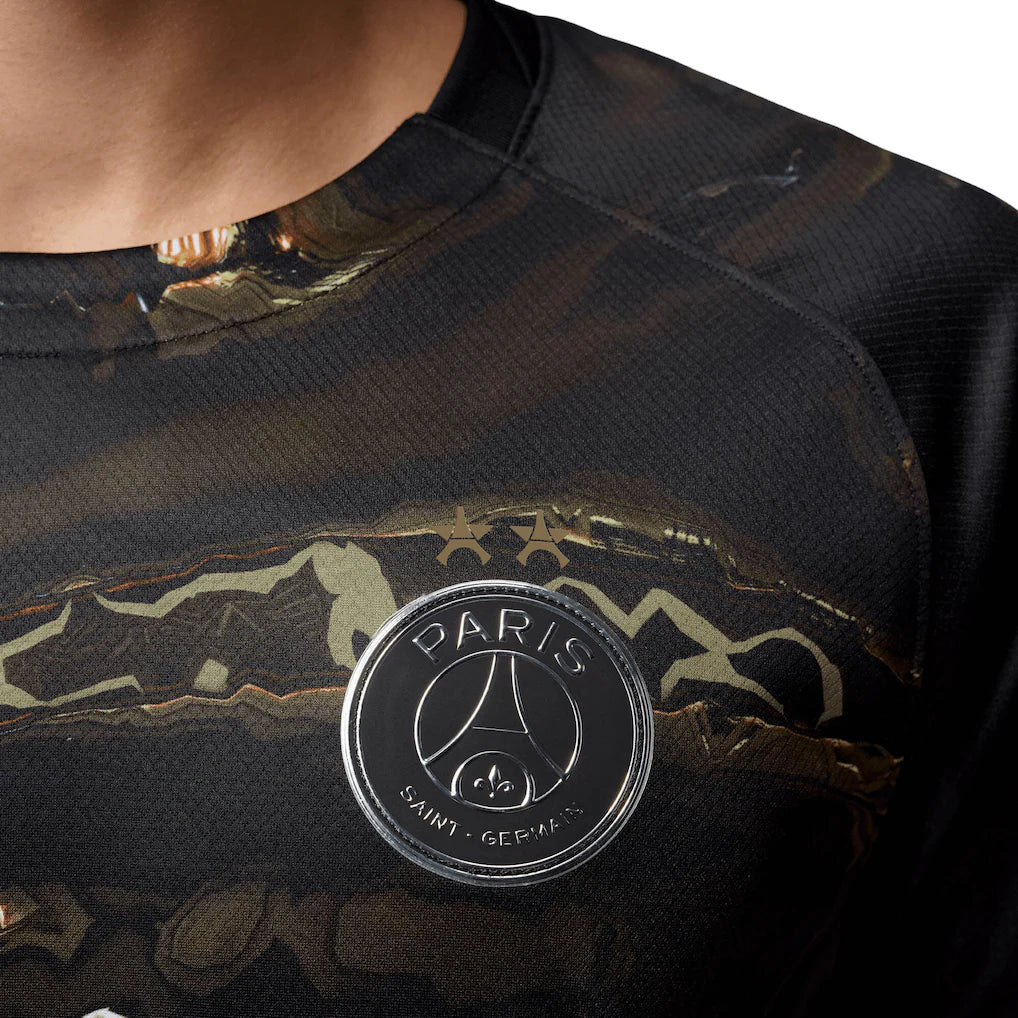 Maillot manches longues PSG  Night Edition Match Dri-FIT ADV 25/26 - Flocage Champions of Europe - 26