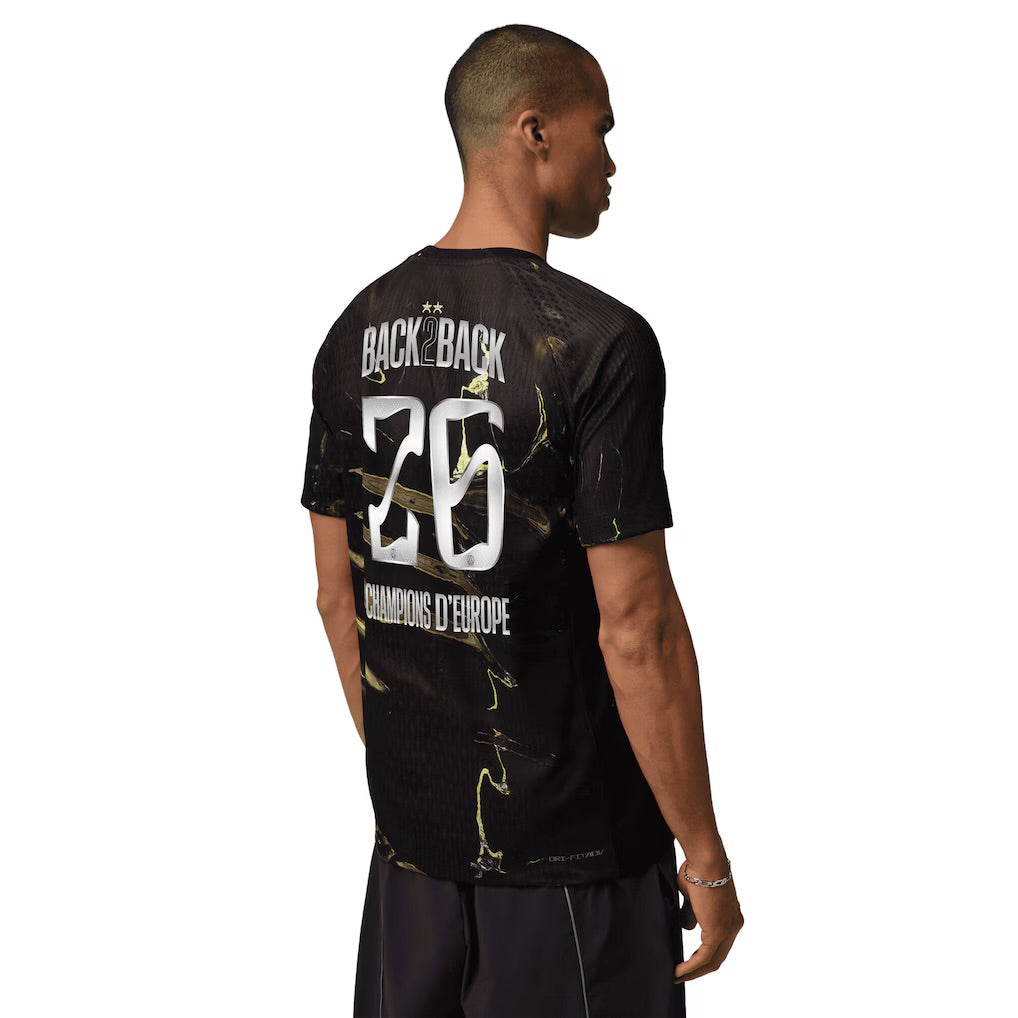 Maillot PSG Night Edition Match Dri-FIT ADV 25/26 - Flocage Champions of Europe - 26
